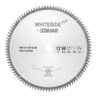 Whiteside Plus 12" Trim Cut Blades-12"OD, 96T, 1"B, TCG