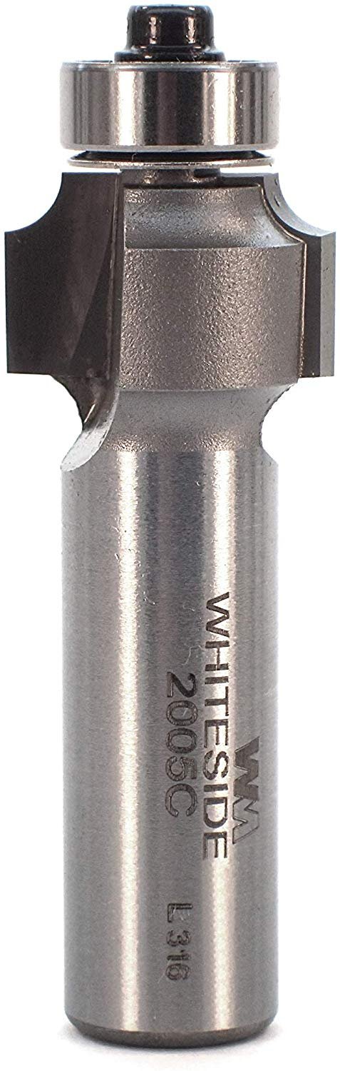 Whiteside Router Bits 2005C Bit with 1/8-Inch Radius, 3/4-Inch Diameter and 1/2-Inch Length