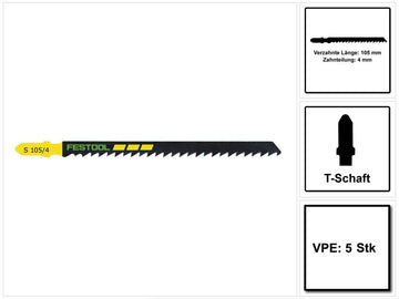 FESTOOL Fast-Cutting Jigsaw Blades S 1