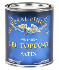 General Finishes Oil Based Gel Topcoat, 1 Quart, Satin