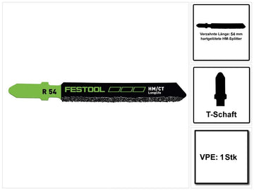 FESTOOL R54G Carbide Tipped Jigsaw Bla