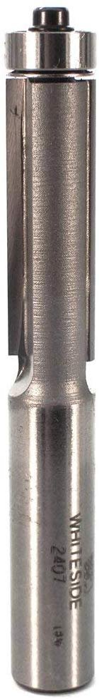 Whiteside Router Bits 2407 Flush Trim Bit with 1/2-Inch Cutting Diameter and 1-1/2-Inch Cutting Length