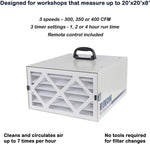 Rikon 1/4 HP Air Filtration System