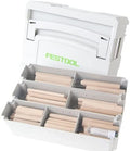 Festool 498205 XL 12/14mm Domino Tenon Assortment, Gray