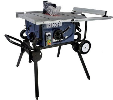 RIKON 10 Inch Portable Table Saw with 2 HP Variable Speed Motor, 28-Inch Rip Capacity includes Quick-Release Blade Guard, Riving Knife for Through Cuts and the Capability of Cutting 13/16” Dadoes